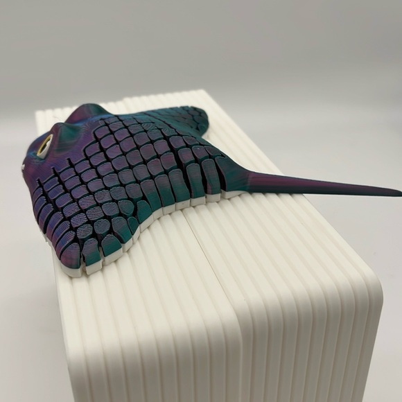 3D printed Mana Ray Fidget Toy Fun Collectible Stress … - Picture 2 of 3